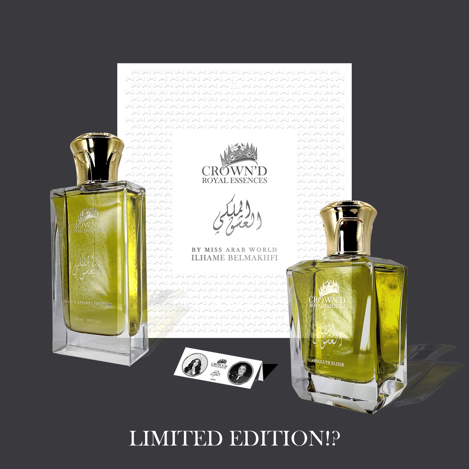 CROWN'D ROYAL DUO-PERFUME SET